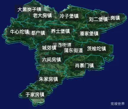 threejs沈阳市辽中区geoJson地图3d地图自定义贴图加CSS2D标签